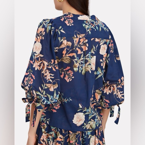 Cara Cara Win Floral Top Blouse - Picture 2 of 11